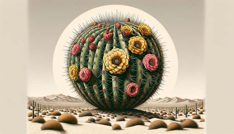 Blooming Beauty: The Barrel Cactus