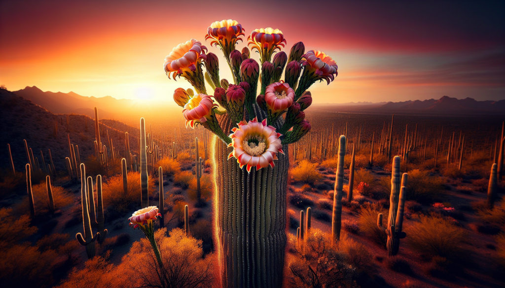 Saguaro Blossoms: A Desert Delight