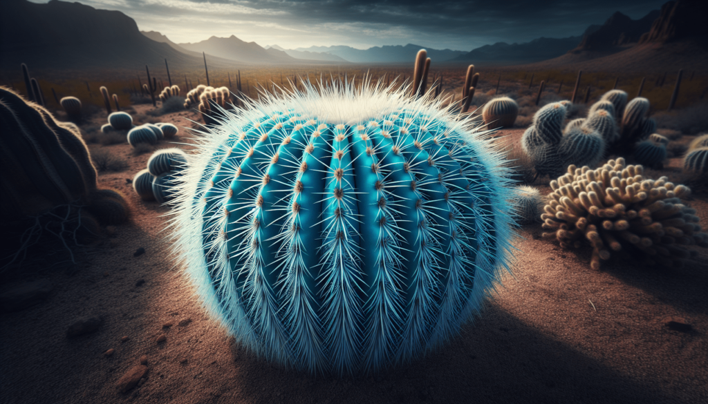 The Beauty of the Blue Barrel Cactus