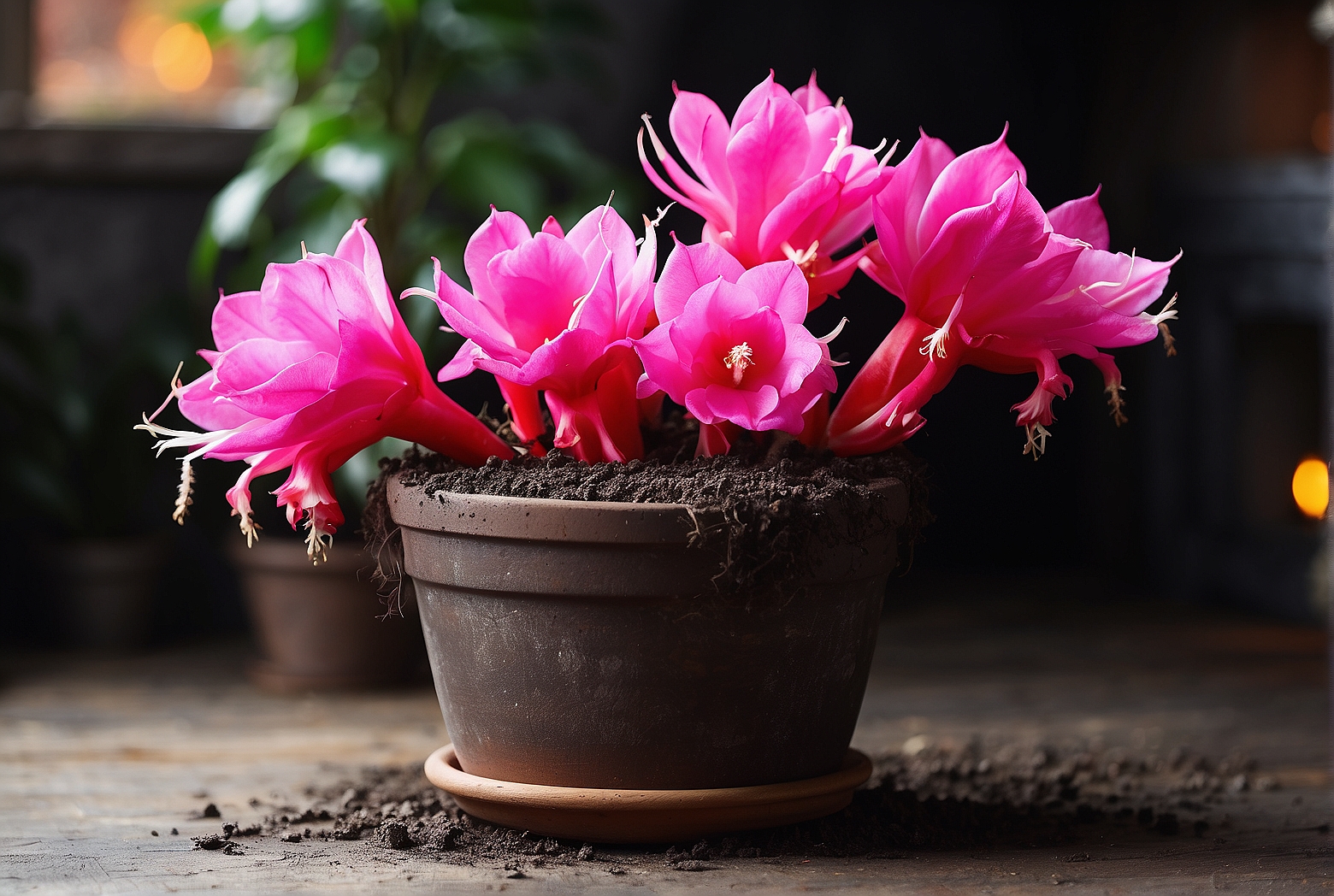 Can you use regular potting soil for your Christmas cactus?